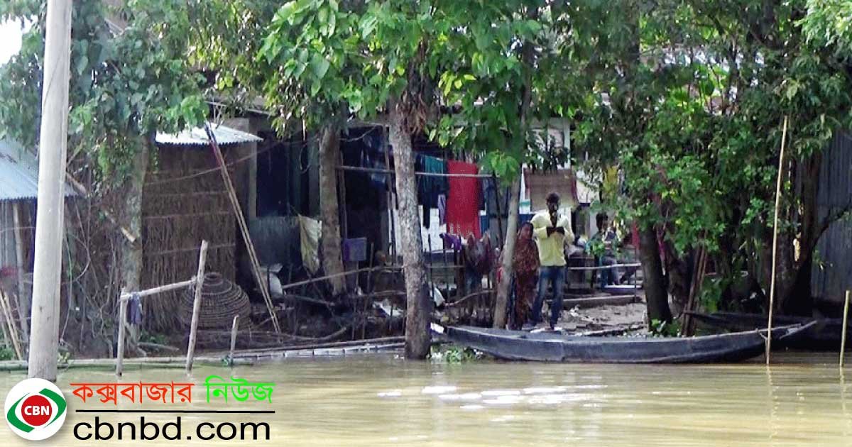 সিলেটে পানিবন্দি অর্ধশতাধিক গ্রাম